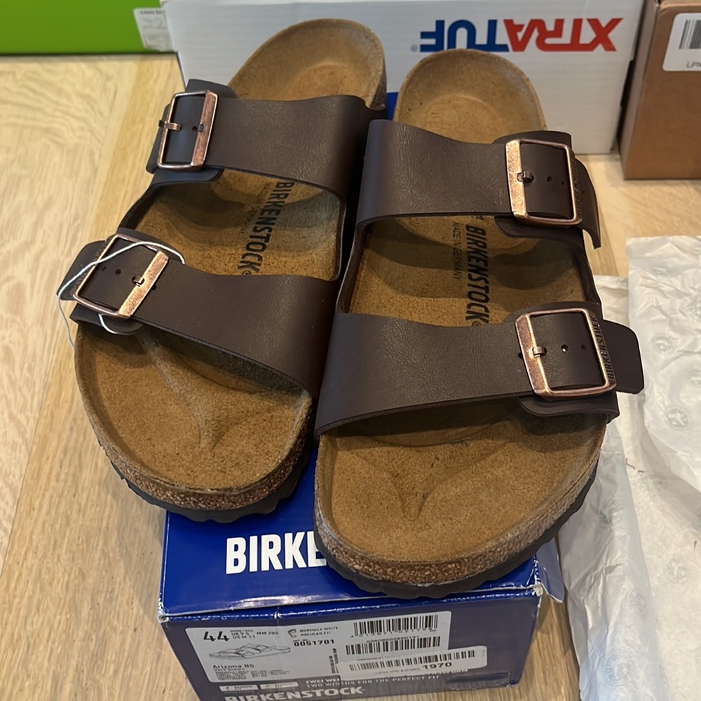 MENS Brown - Birkenstock Arizona BS Sandal  - NEW
